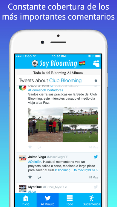 Soy Blooming  - Futbol de Bolivia screenshot 3