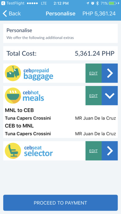 Cebu Pacific screenshot 4