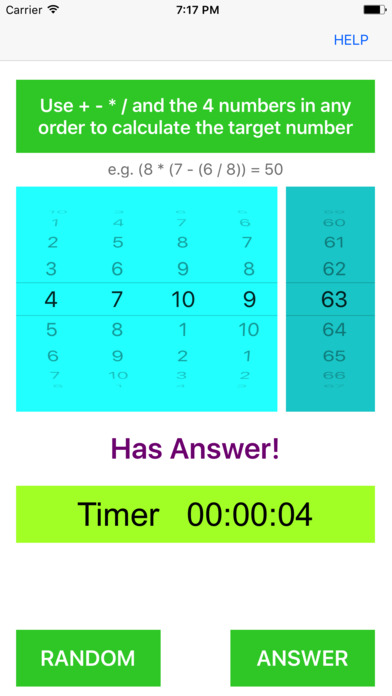 Speed Math 24 screenshot 3