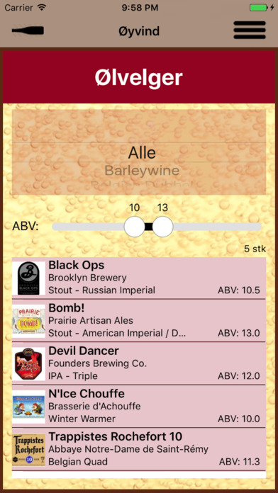 Beers of Mine Lite screenshot 3
