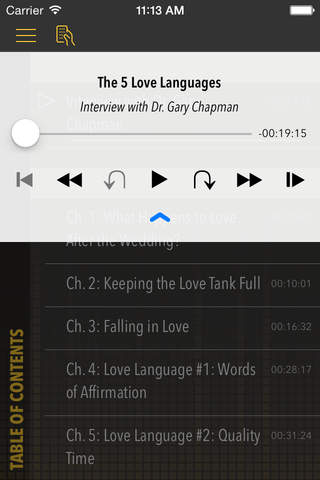 The Five Love Languages [by Gary Chapman] screenshot 2