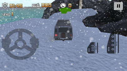 Offroad Snow Truck Driving screenshot 2