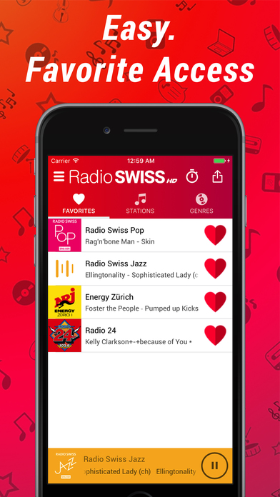 Radio Swiss HD screenshot 2