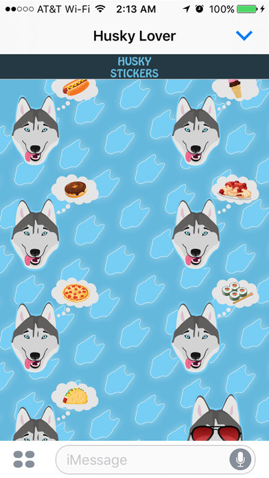Husky Animated Stickers, Emojis, and Emotes screenshot 3
