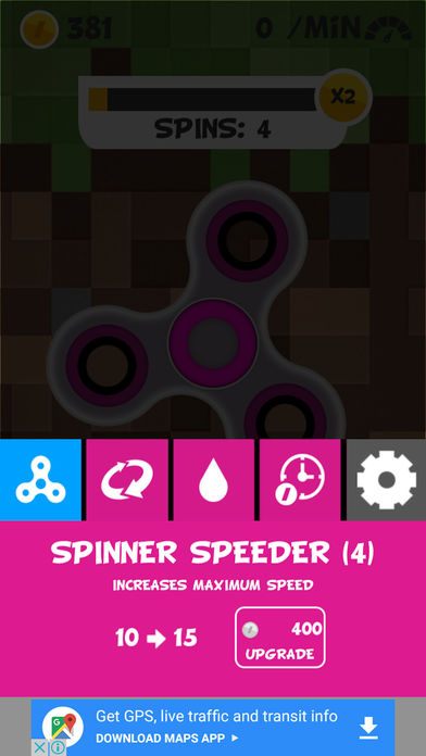 Spinny fidget spinner games free for girls & boys screenshot 3