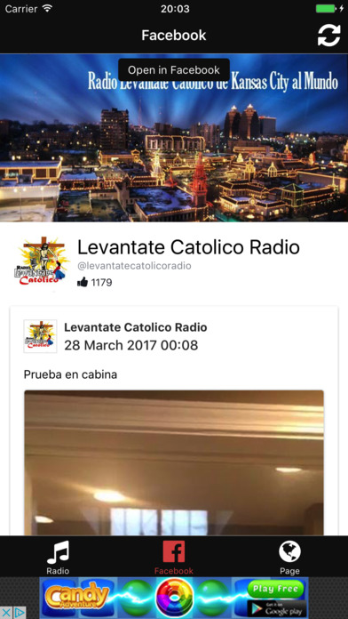Levantate Catolico Radio screenshot 2