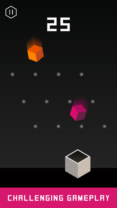 Cube Catcher - Catch The Falling Blocks! screenshot 2