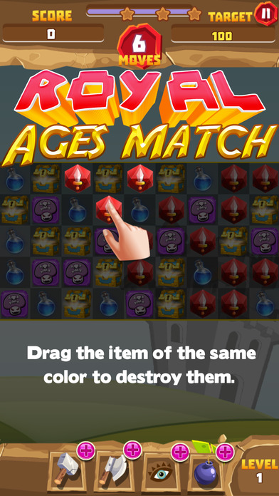 Royal ages of match screenshot 3