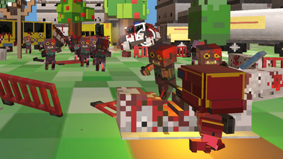 Cube Strike Hero : Zombie Attack screenshot 2