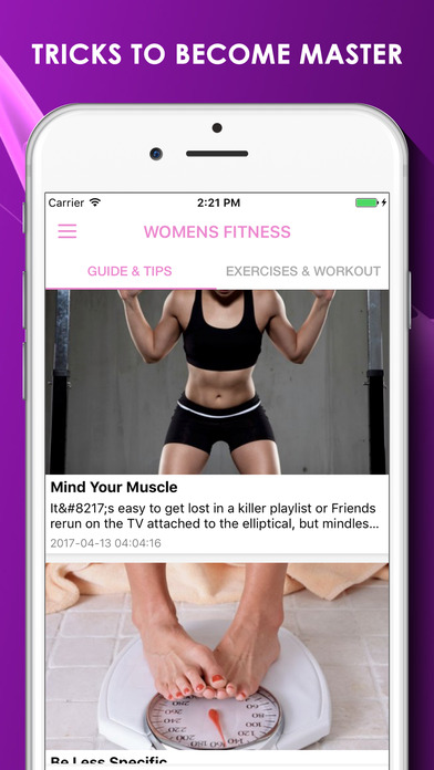 Womens Fitness screenshot 3