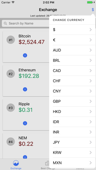 Cryptochange - Crypto Exchange screenshot 2