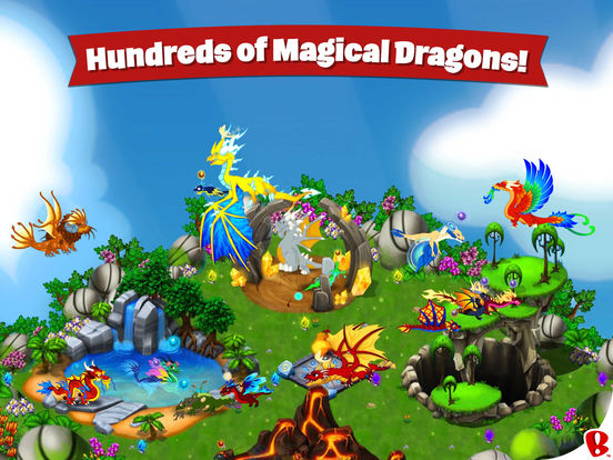 Screenshots of DragonVale for iPad