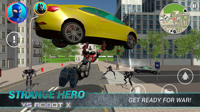 Strange Hero vs Robot X screenshot 3