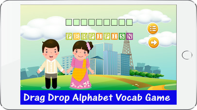 ABCD Kids English Vocabulary Dress Up Learning screenshot 4