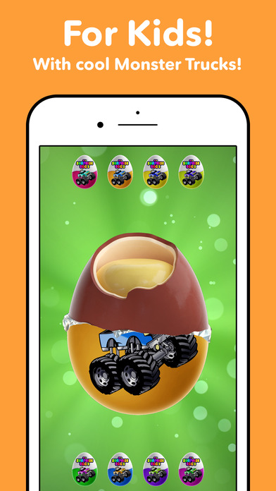 Monster Trucks Surprise Eggs For Kids screenshot 2