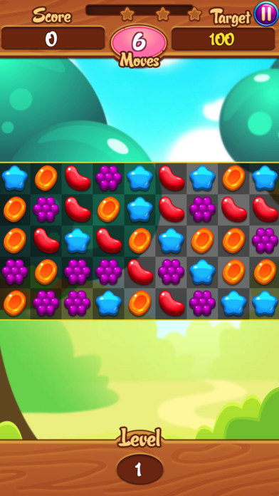 Sweet Jelly Garden Crush - Match 3 Games screenshot 2