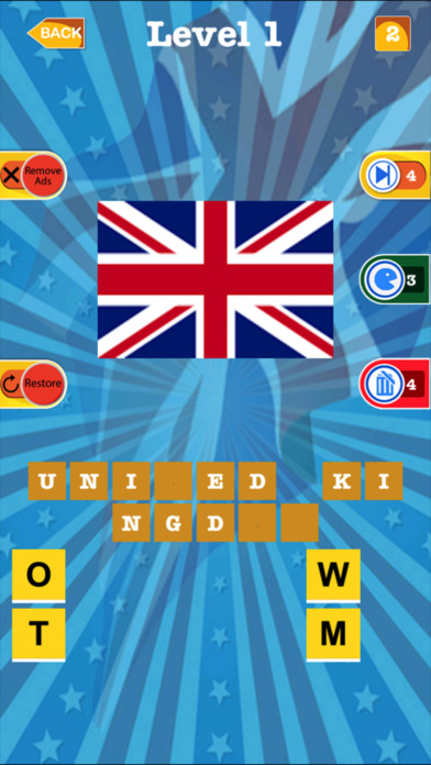 Flag Day Fun With Flags - Country Trivia Quiz Game screenshot 2
