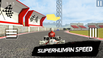 Kart Sim 3D - Derby Car Racing Pro screenshot 2