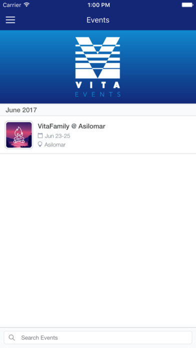 Vita Events screenshot 2
