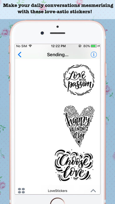 Love-astic Fun! Loveable Love Stickers screenshot 3