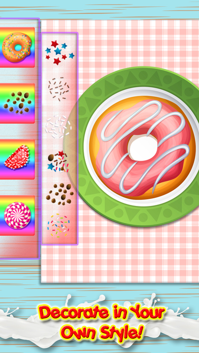 My Special Donut Maker Sweet Donut Game screenshot 4