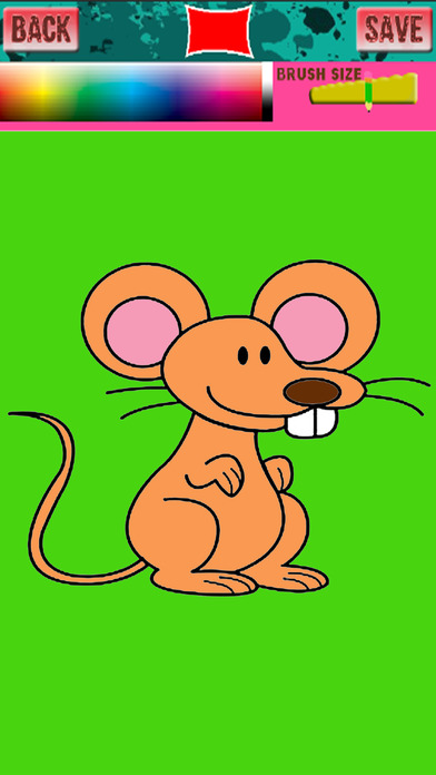 Little Mouse Coloring Page Games Education screenshot 3