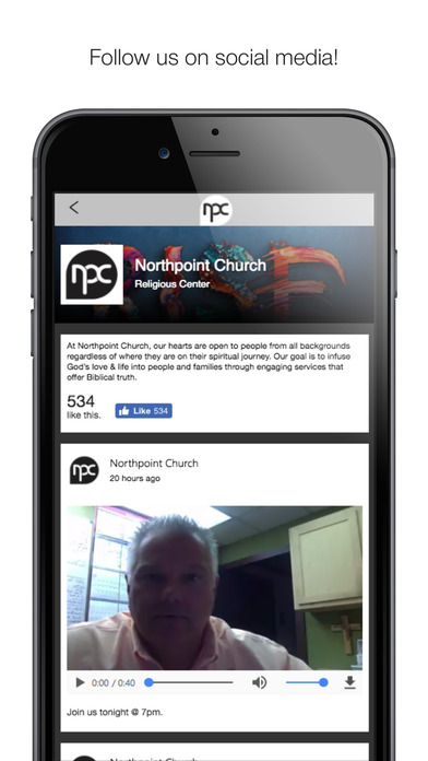 Northpoint Church NB screenshot 3