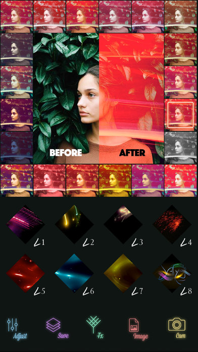 lighty - Image Editor Layout and Pic Frame Design screenshot 2