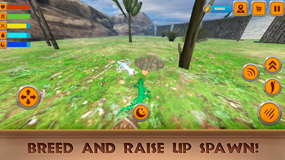 Wild Forest Lizard Simulator screenshot 2