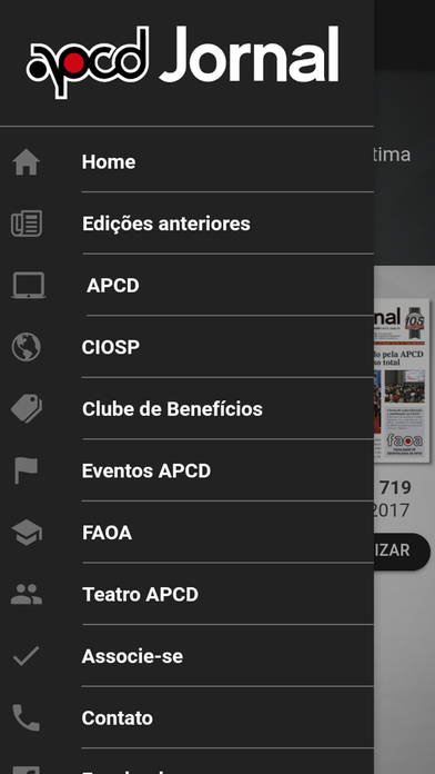 Jornal APCD screenshot 2