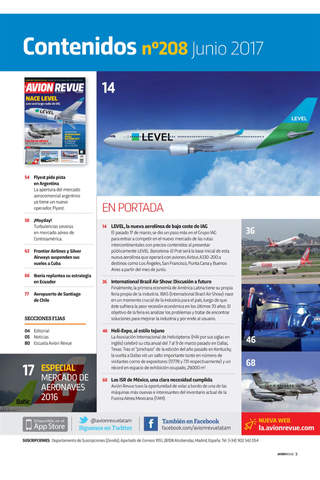 Revista Avion Revue Int LATAM noticias de aviación screenshot 2