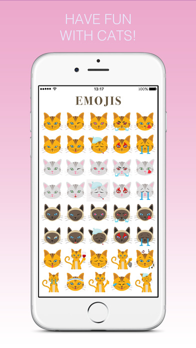 Cats - emoji sticker pack for cat lovers screenshot 4