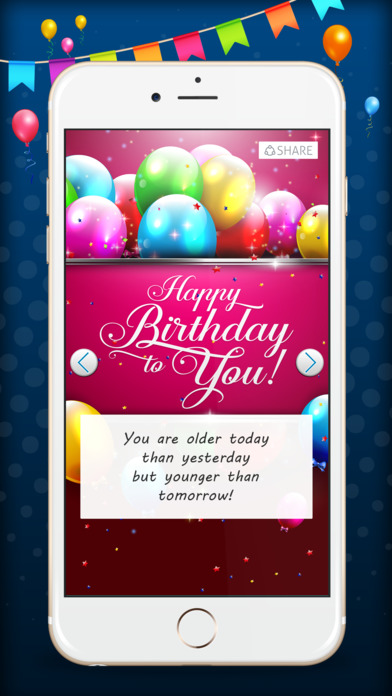 Happy Birthday Gift Cards & Party Invitations screenshot 2