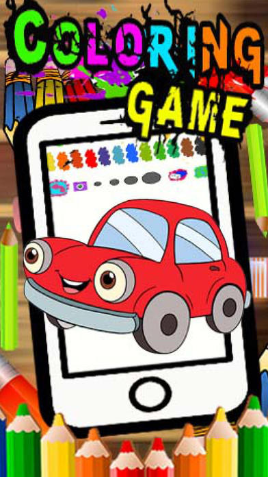 Car Cartoon Coloring Version screenshot 2