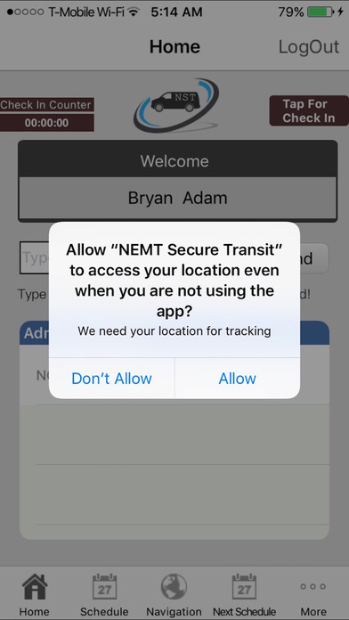 NEMT Secure Transit screenshot 2