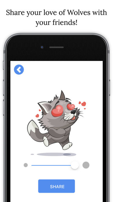 WolfMoji - Wolf emoji & Stickers screenshot 3