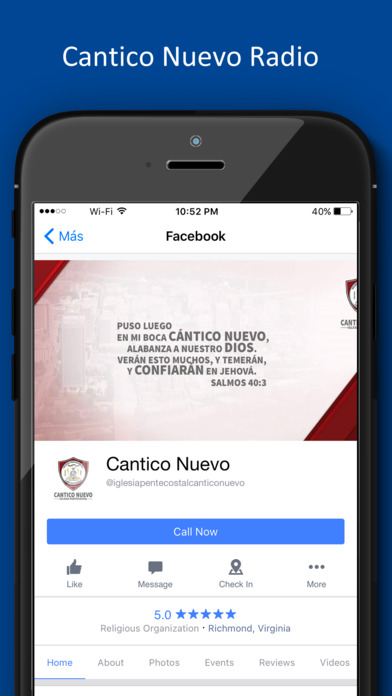 Cantico Nuevo Radio screenshot 3