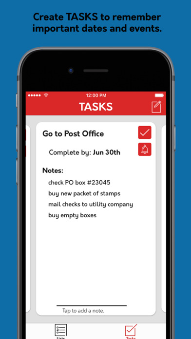 Jot: The Simple List and Task Manager screenshot 3