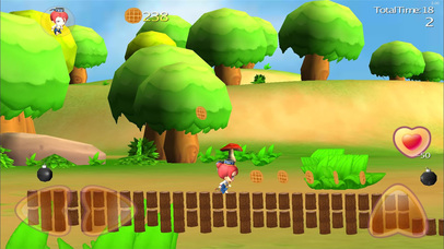 Crazy Ninja Alice 3D screenshot 2