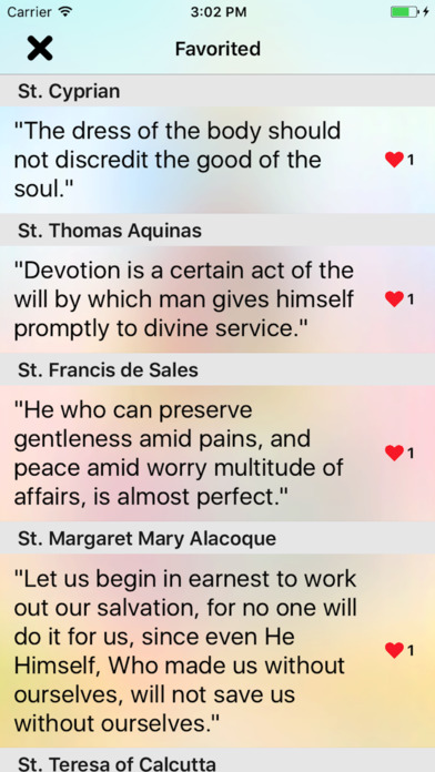 Daily Saint Quotes screenshot 3