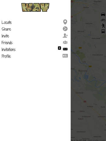 TheWAY - Share your GPS position and map locations screenshot 4