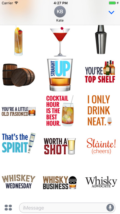 Whisky Advocate Stickers screenshot 2