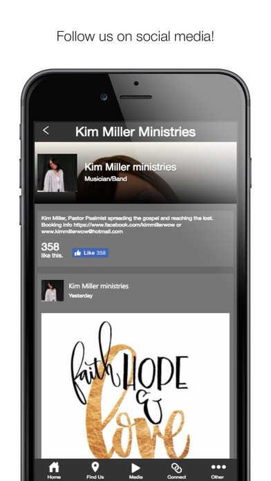 Kim Miller Ministries screenshot 2
