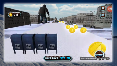 Snow Skating Ski Stunts screenshot 3