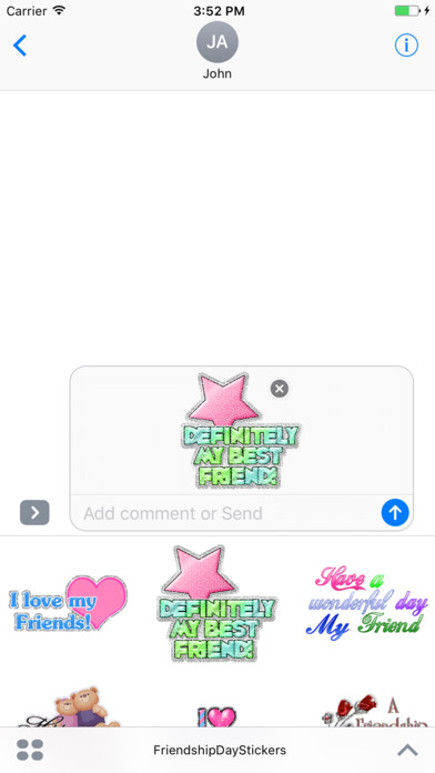Friendship Day GIF Stickers screenshot 4