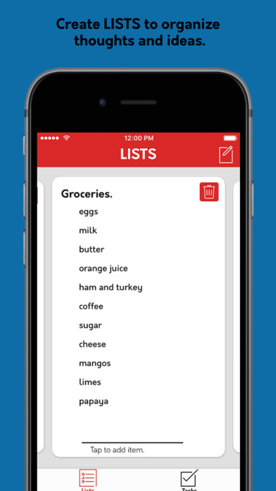 Jot: The Simple List and Task Manager screenshot 2