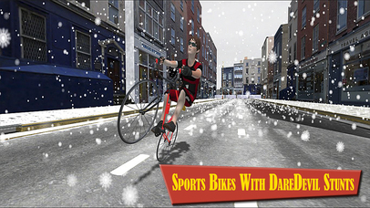 Real Crazy Bicycle Race: Extreme Traffic Ride screenshot 4