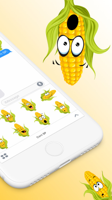 Corn SP emoji stickers screenshot 2