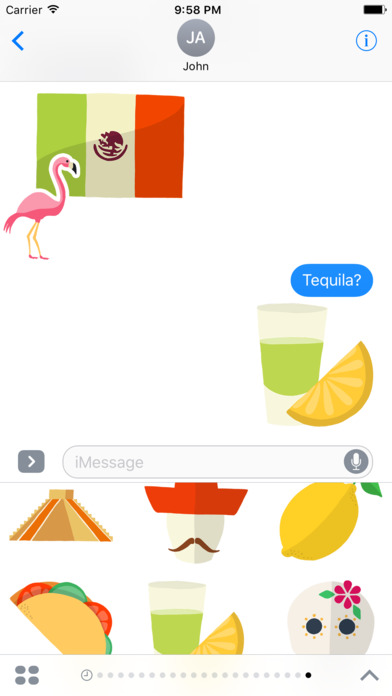 Mexico Emoji screenshot 2