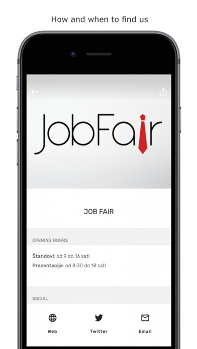 Job Fair Zagreb screenshot 2